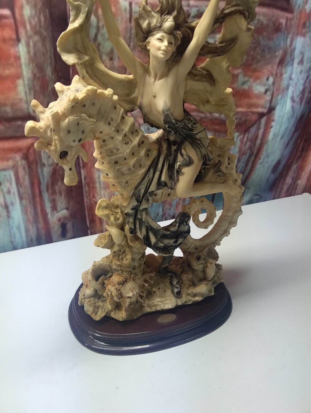 Beautiful Santini Mermaid Extra Large Sculpture
